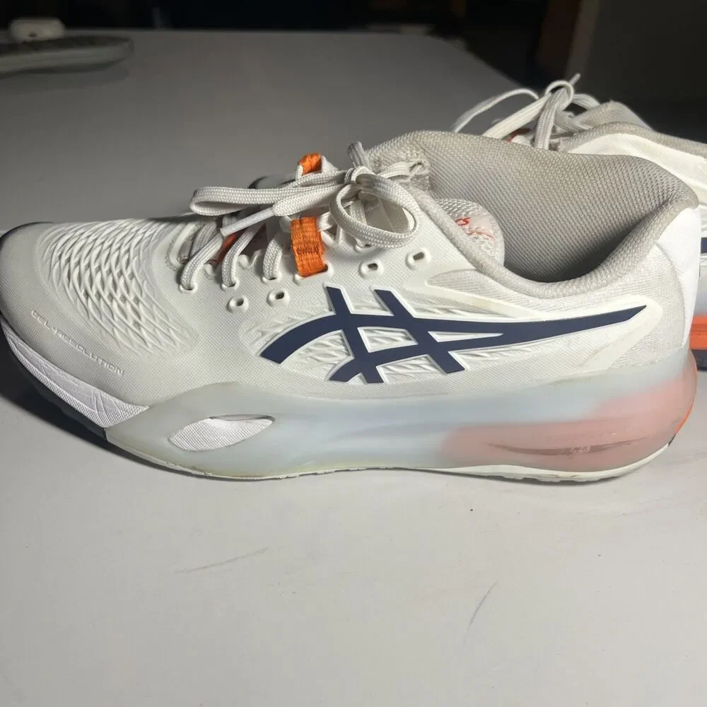 Asics Gel-Resolution X 1041A481-110 Sneaker Mens 8 White Tennis Shoes Ebay2891